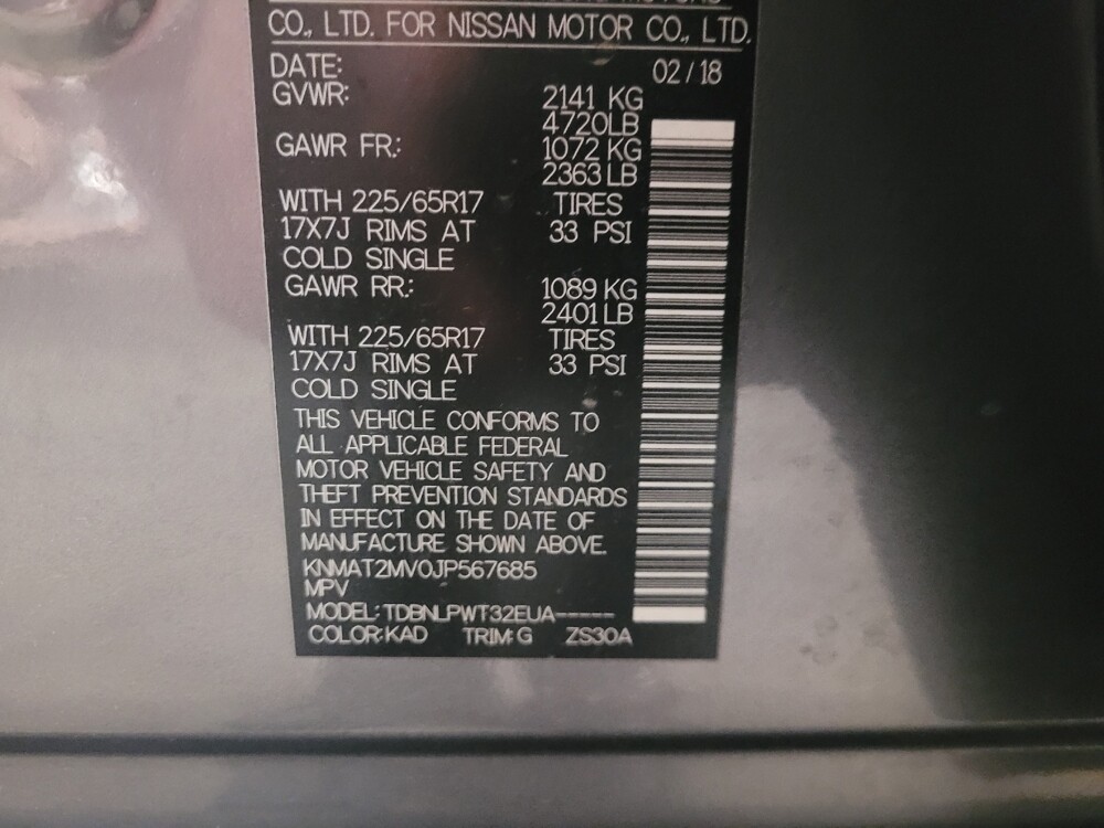 2018 Nissan Rogue in Owings Mills, MD 21117 - 18108032 33