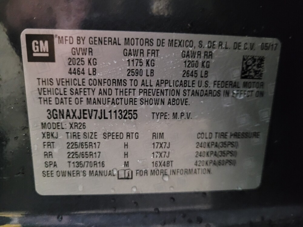 2018 Chevrolet Equinox in Williamstown, NJ 8094 - 18108038 33