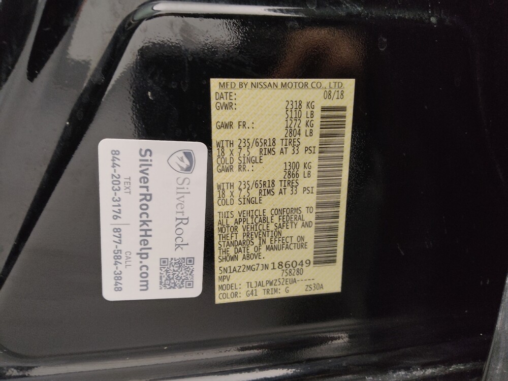 2018 Nissan Murano in St. Louis, MO 63136 - 18108048 33