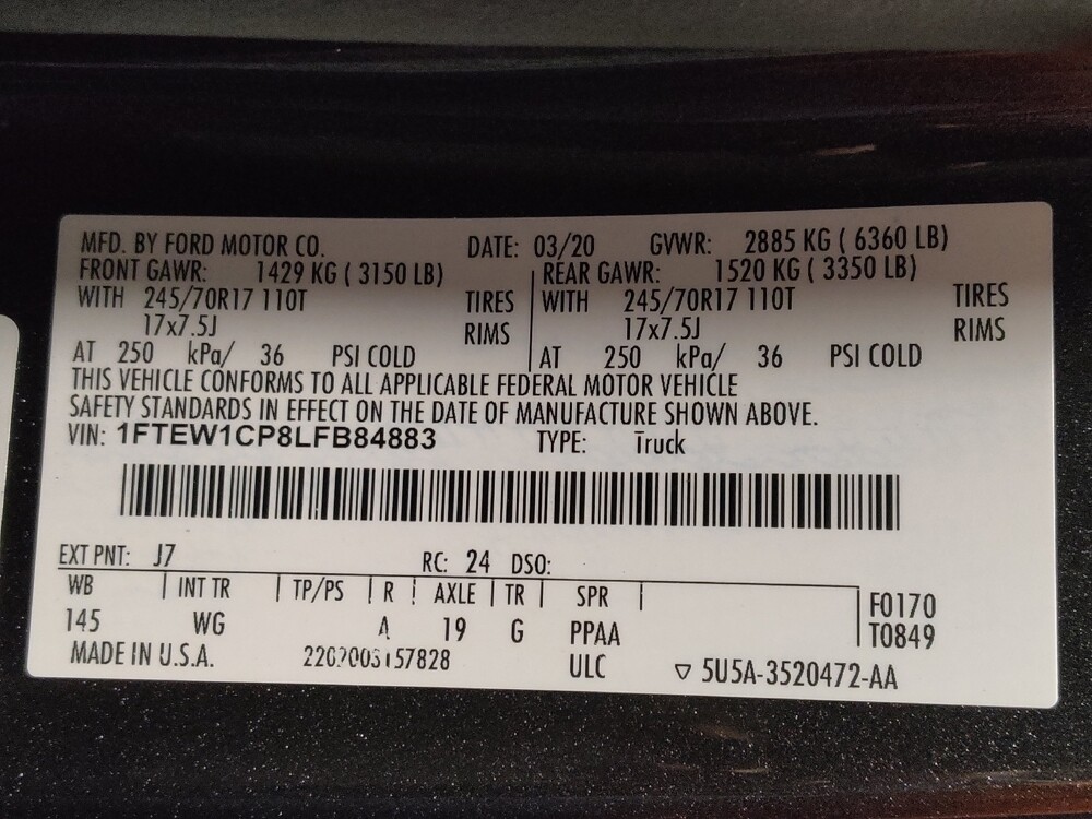 2020 Ford F150 in Ocala, FL 34471 - 18108063 33