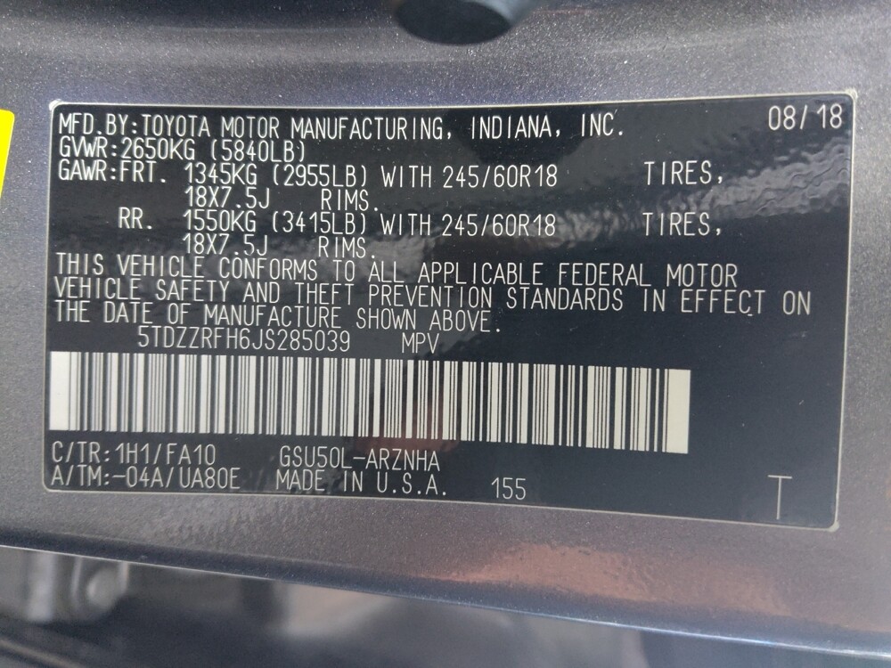 2018 Toyota Highlander in Round Rock, TX 78664 - 18108087 33