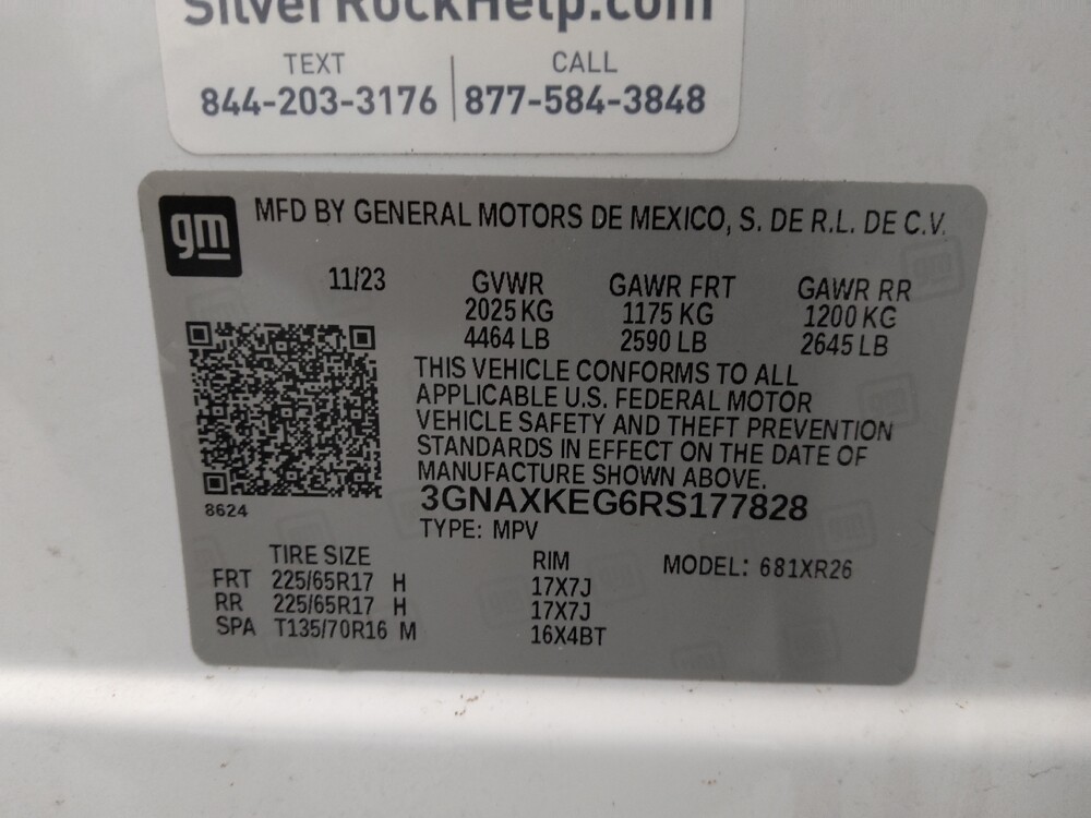 2024 Chevrolet Equinox in St. Louis, MO 63136 - 18108092 33