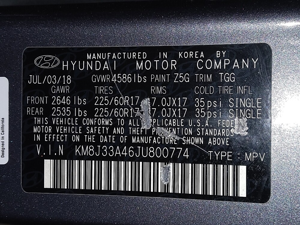 2018 Hyundai Tucson in Kissimmee, FL 34744 - 18108106 33