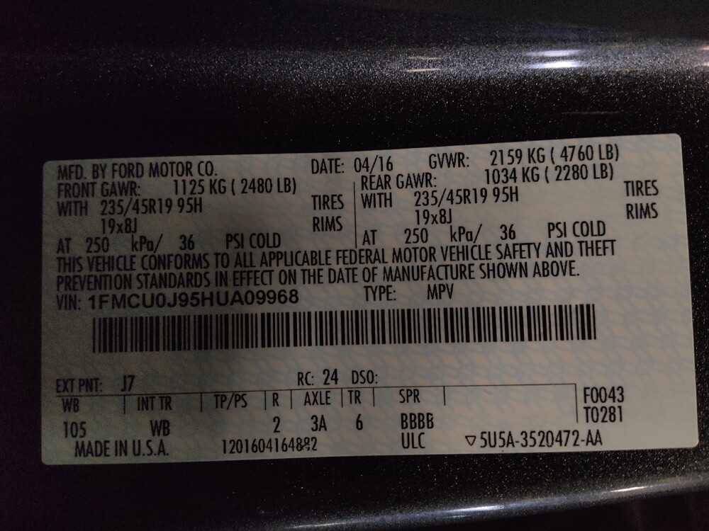 2017 Ford Escape in Jacksonville, FL 32210 - 18108108 33