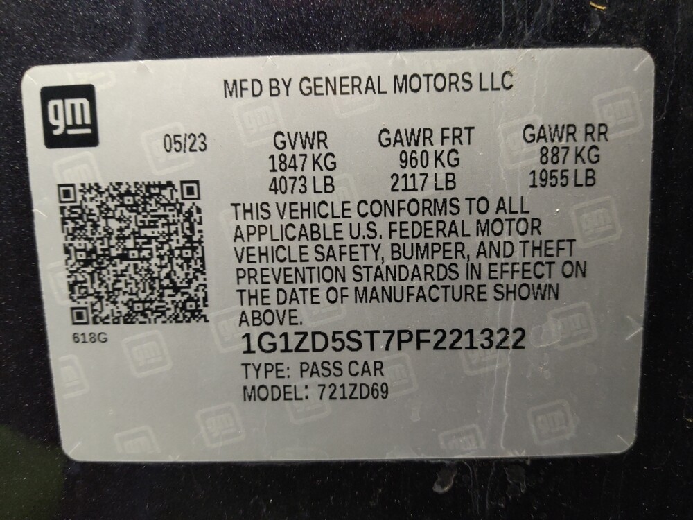 2023 Chevrolet Malibu in San Antonio, TX 78238 - 18108122 33