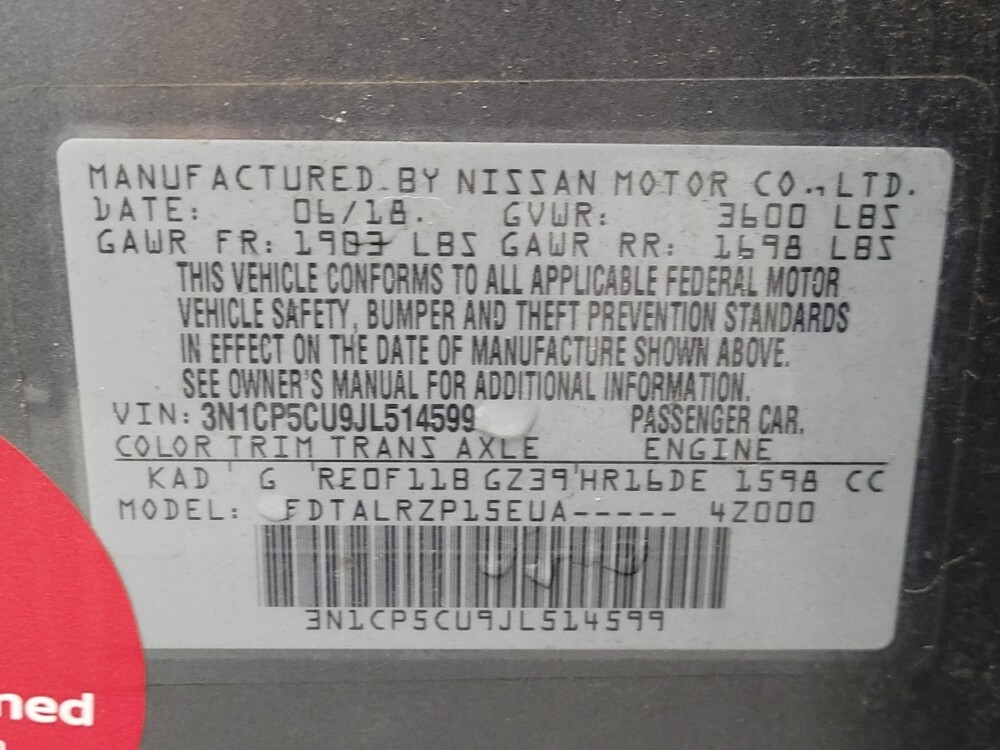 2018 Nissan Kicks in Salem, VA 24153 - 18108161 33