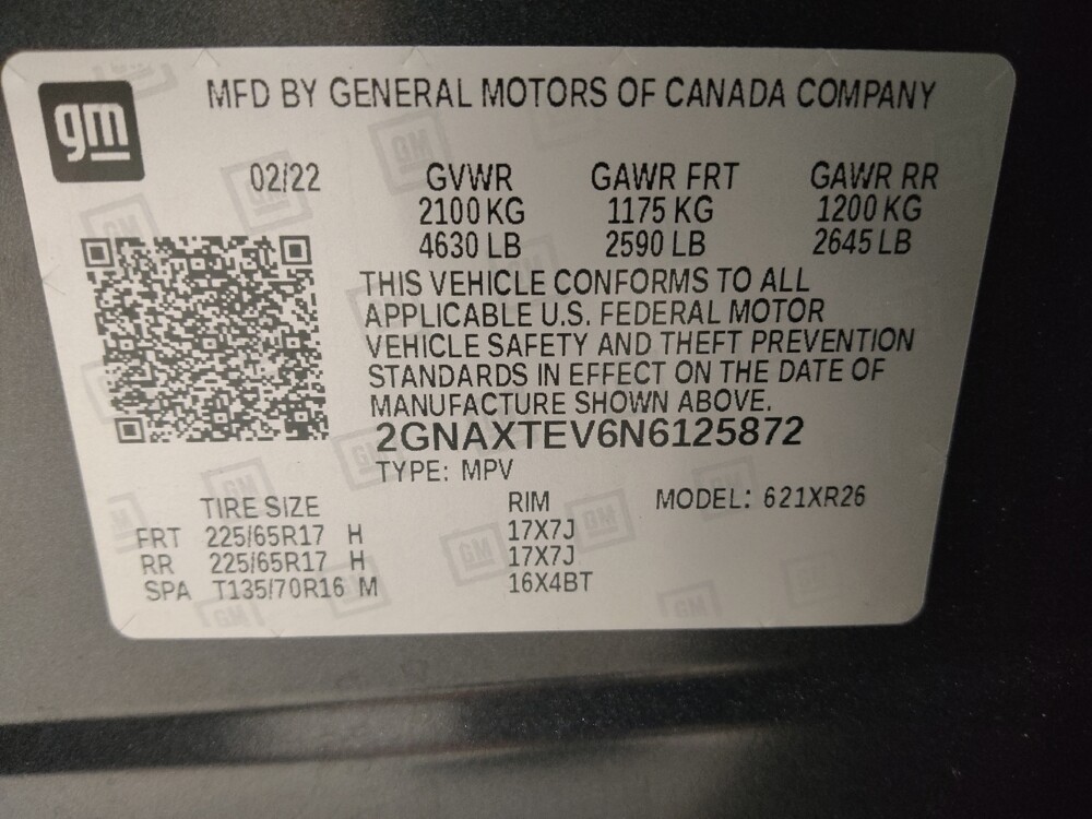 2022 Chevrolet Equinox in Stone Mountain, GA 30083 - 18108163 33