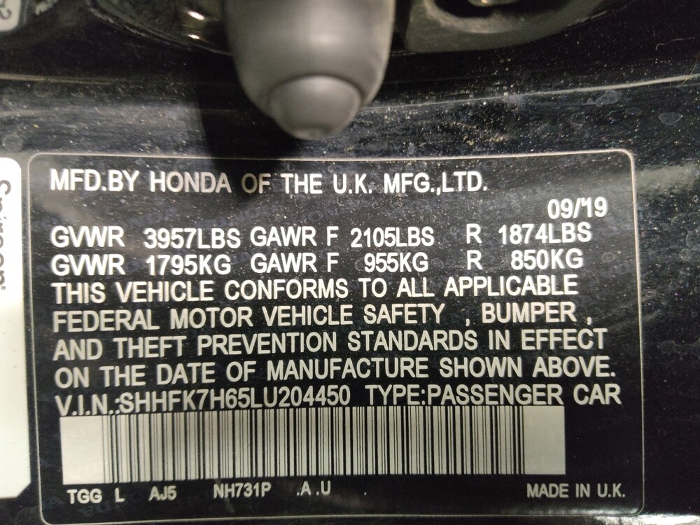 2020 Honda Civic in Fort Worth, TX 76116 - 18108170 33