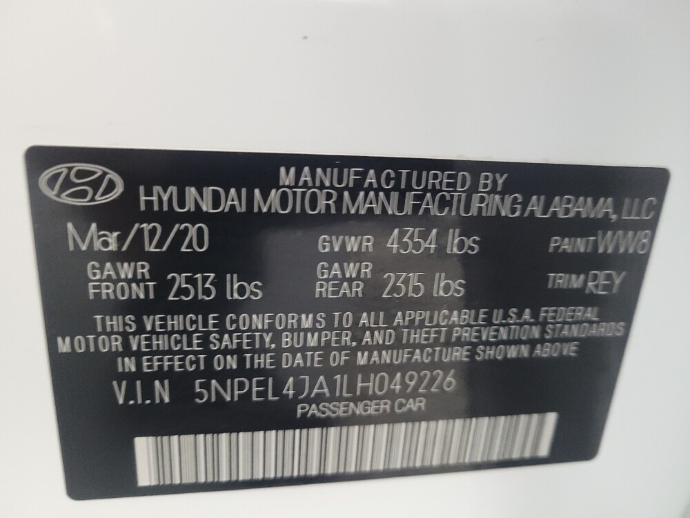 2020 Hyundai Sonata in Madison, TN 37115 - 18108181 33
