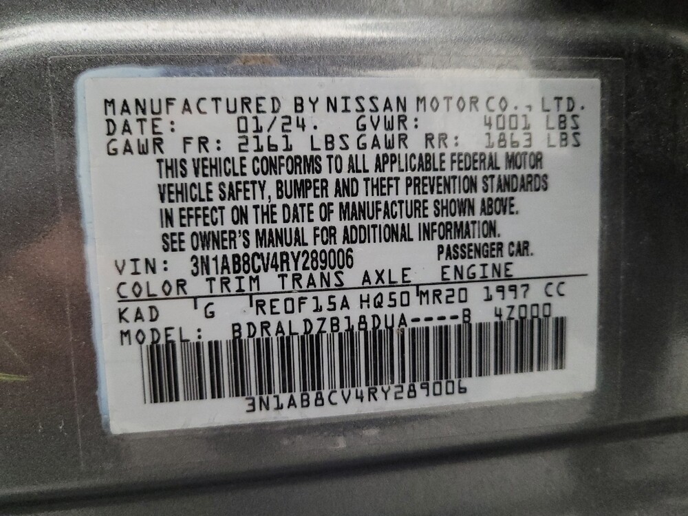 2024 Nissan Sentra in Downey, CA 90241 - 18108192 33