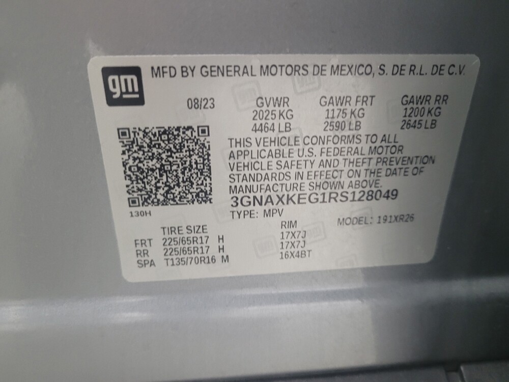 2024 Chevrolet Equinox in Huntsville, AL 35816 - 18108251 33