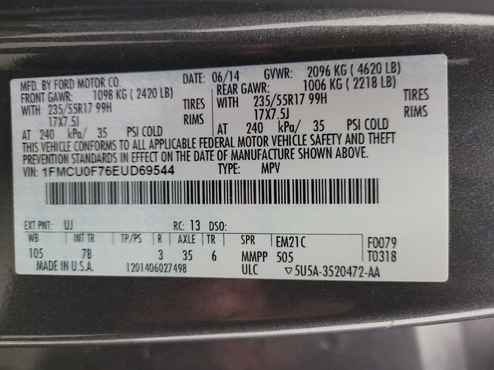 2014 Ford Escape in Taylor, MI 48180 - 18108253 33