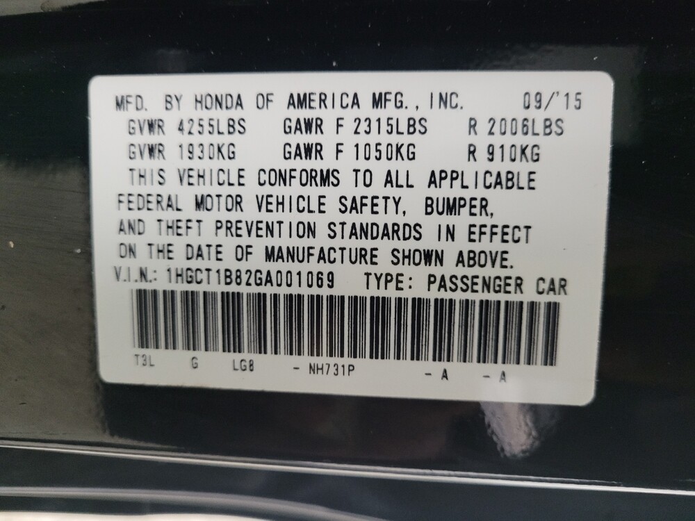 2016 Honda Accord in Taylor, MI 48180 - 18108254 33