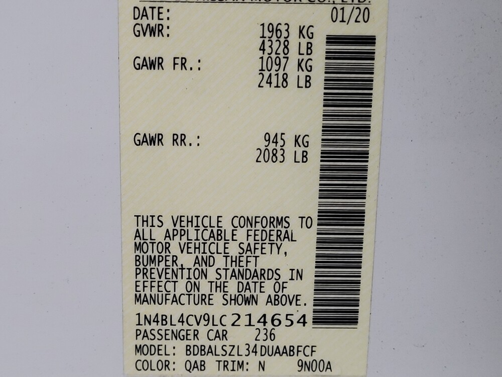 2020 Nissan Altima in Ocala, FL 34471 - 18108291 33