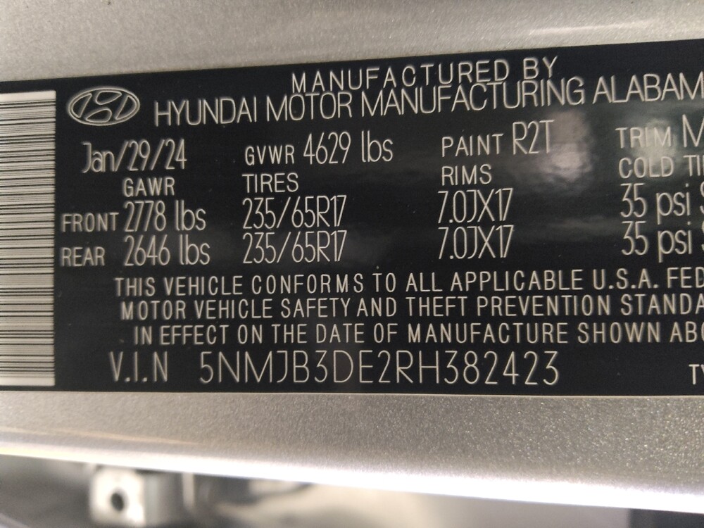 2024 Hyundai Tucson in Morrow, GA 30260 - 18108297 33