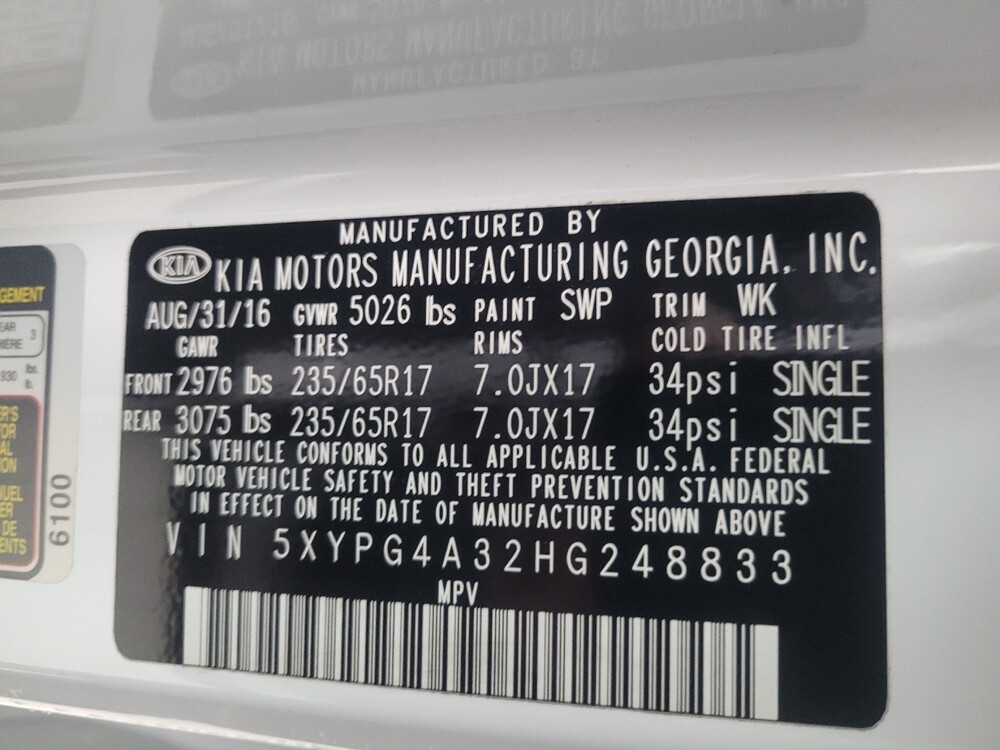 2017 Kia Sorento in Memphis, TN 38128 - 18108305 33