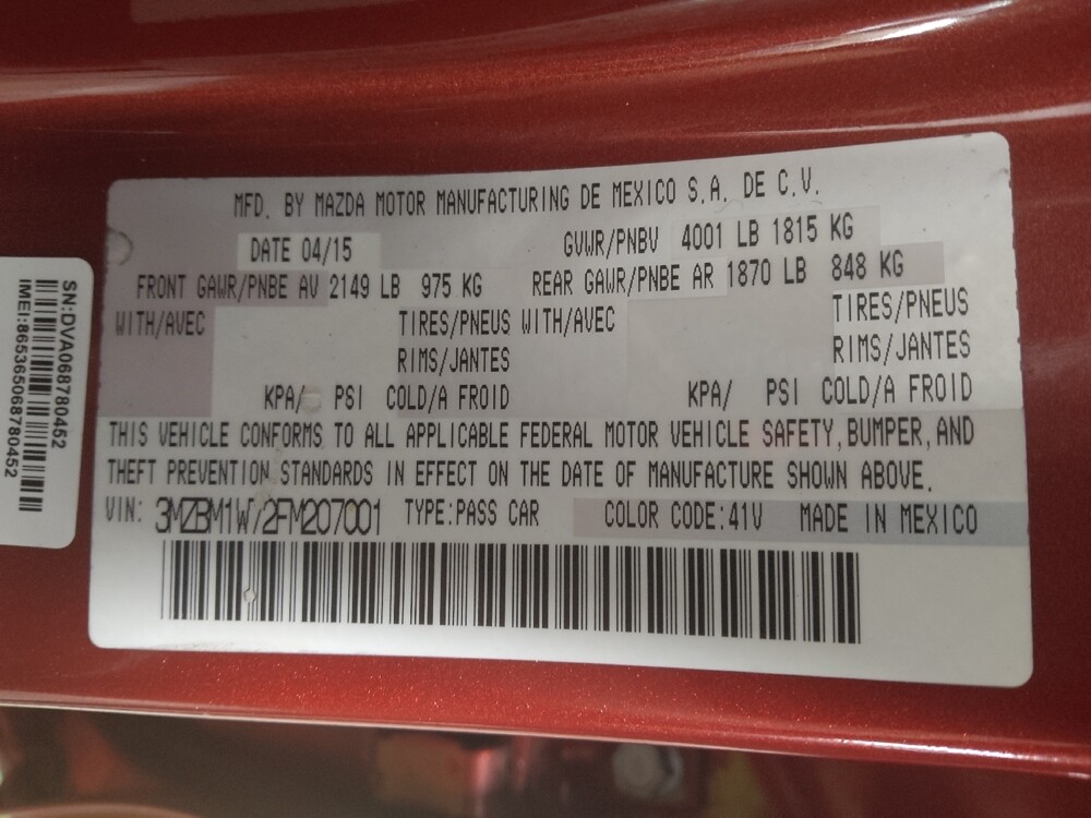 2015 Mazda MAZDA3 in Duluth, GA 30096 - 18108310 33