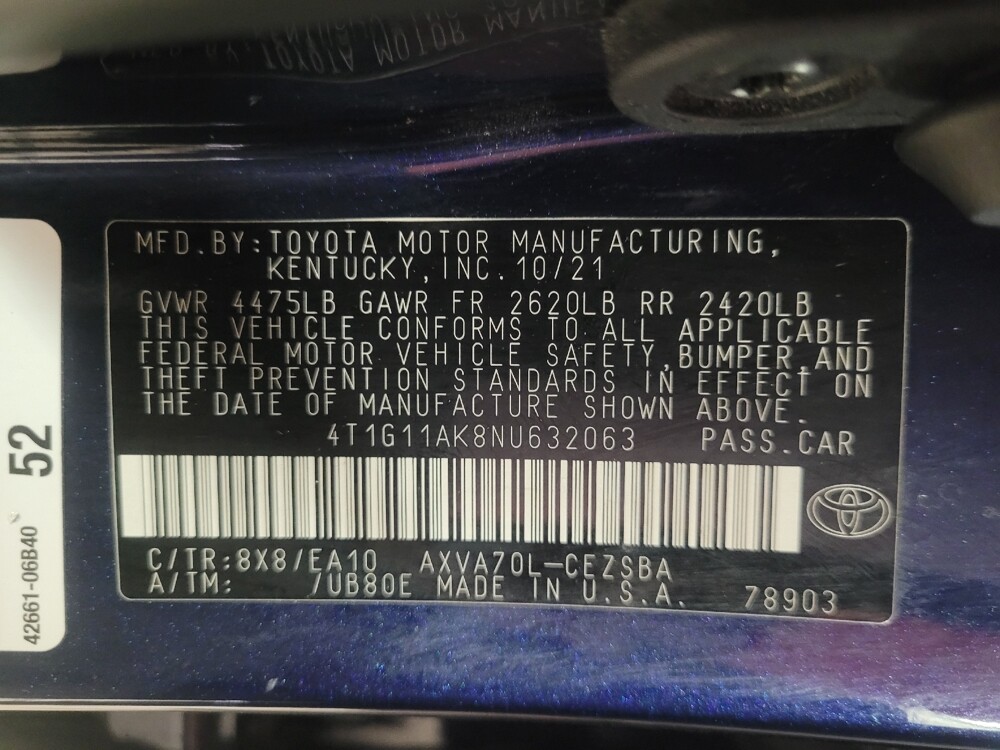 2022 Toyota Camry in Conyers, GA 30094 - 18108313 33