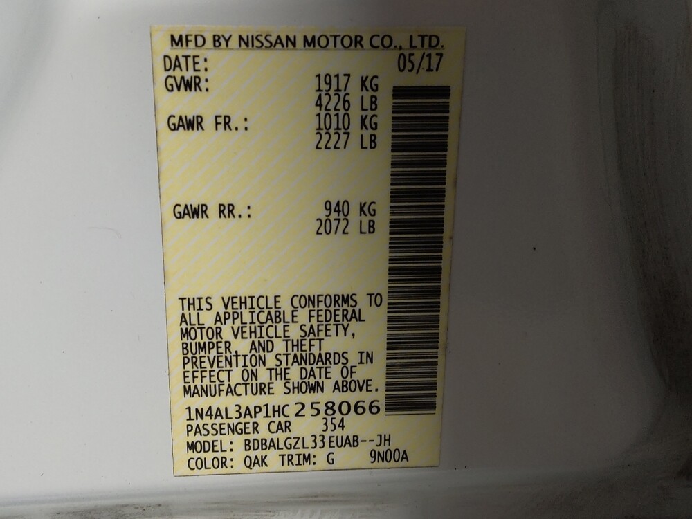 2017 Nissan Altima in Raleigh, NC 27604 - 18108331 33