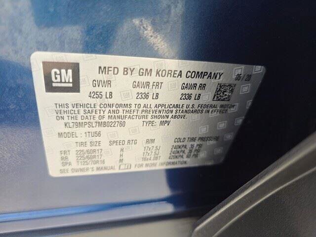 2021 Chevrolet TrailBlazer in Mesa, AZ 85212 - 18108382 34