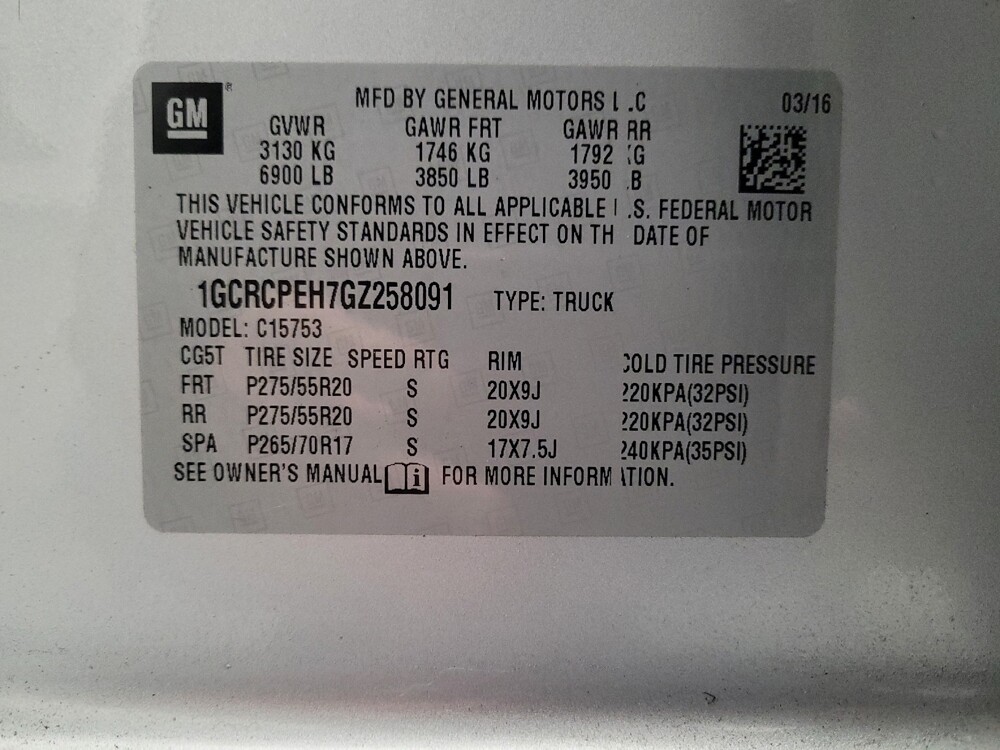 2016 Chevrolet Silverado 1500 in Downey, CA 90241 - 18108417 33