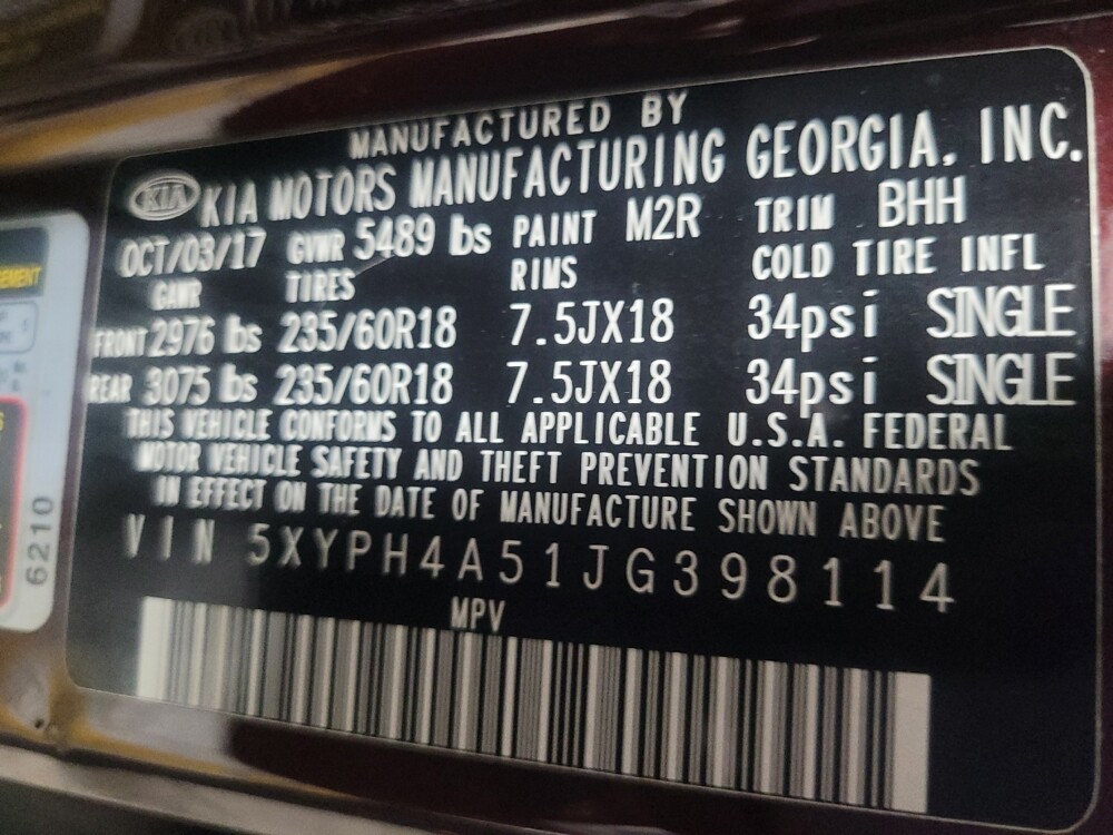2018 Kia Sorento in Birmingham, AL 35215 - 18108447 33