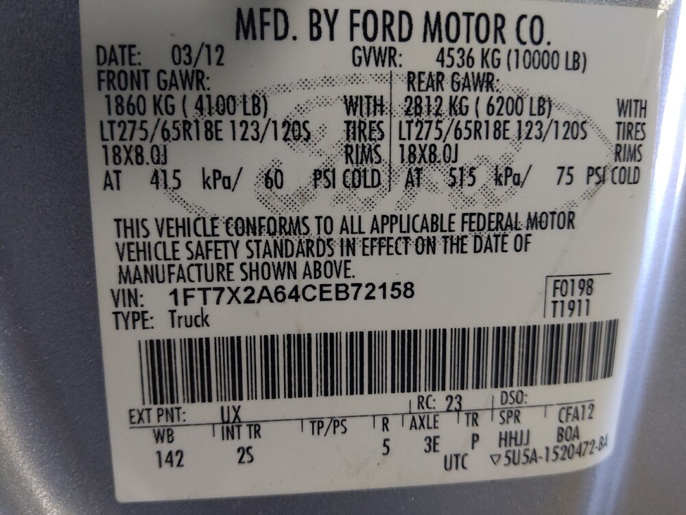 2012 Ford F250 in Marietta, GA 30062 - 18108459 33