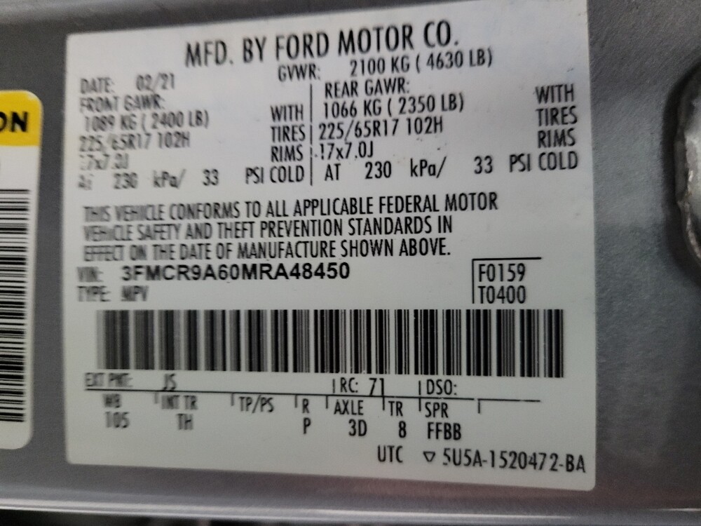 2021 Ford Bronco Sport in Phoenix, AZ 85022 - 18108483 33