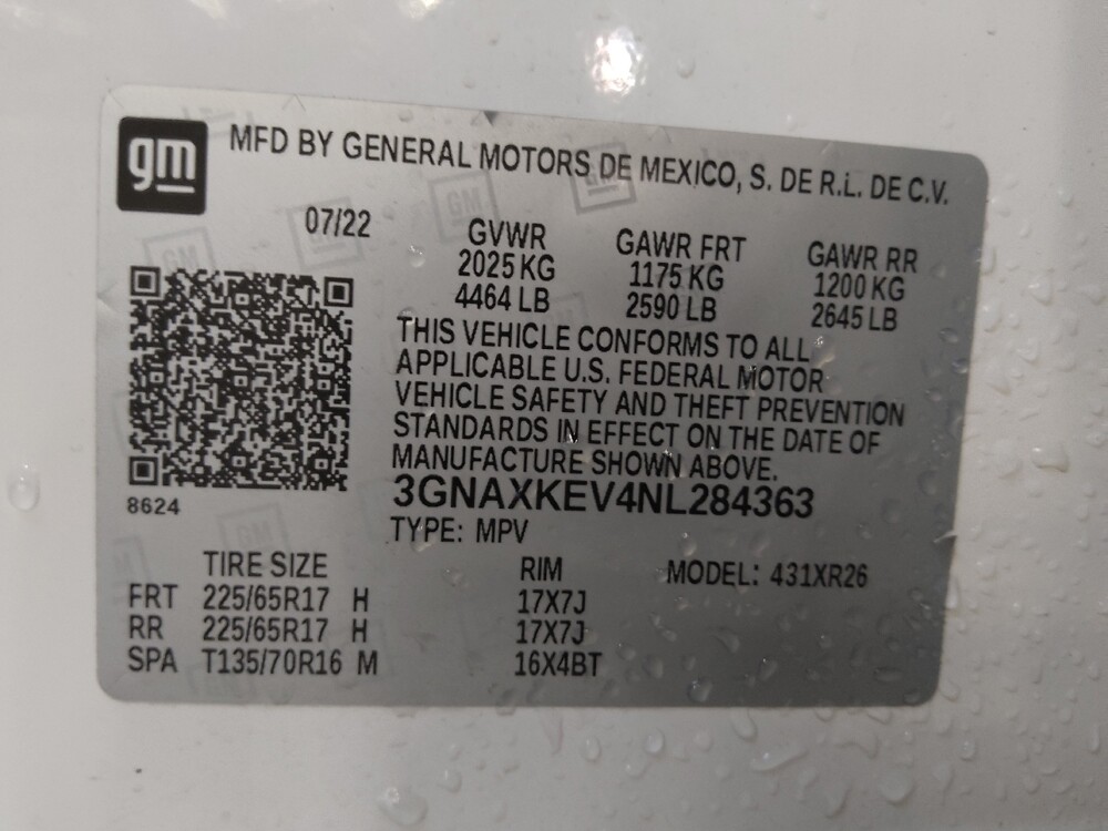 2022 Chevrolet Equinox in Bradenton, FL 34207 - 18108489 33