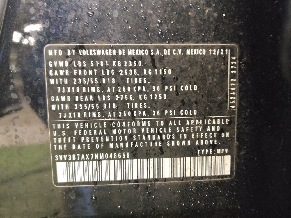 2022 Volkswagen Tiguan in Tampa, FL 33612 - 18108505 33