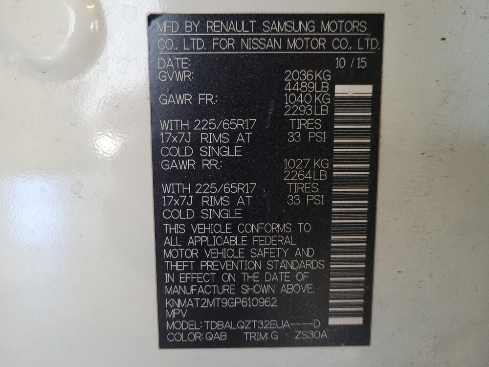 2016 Nissan Rogue in Salem, VA 24153 - 18108518 33