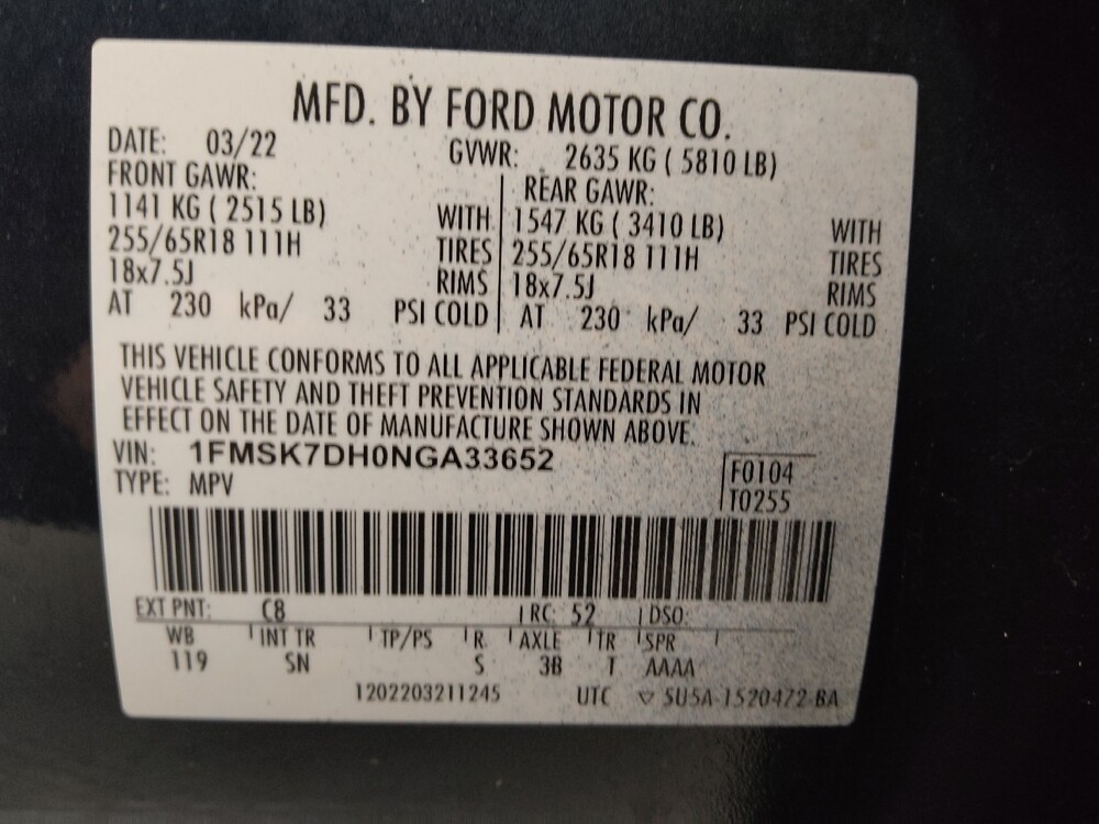 2022 Ford Explorer in Denver, CO 80012 - 18108555 33