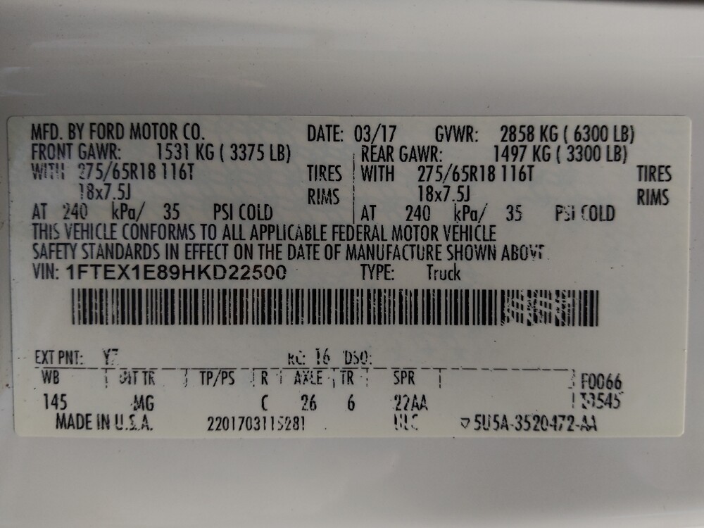 2017 Ford F150 in Temple, TX 76502 - 18108568 33