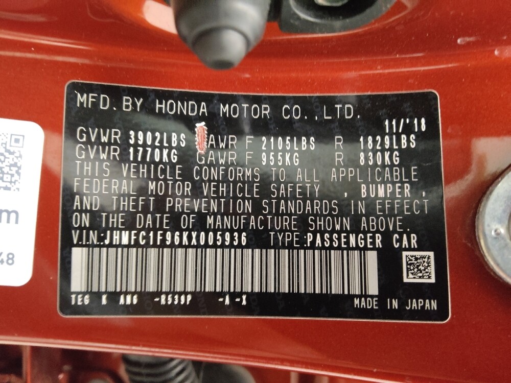 2019 Honda Civic in Lakewood, CO 80215 - 18108570 33