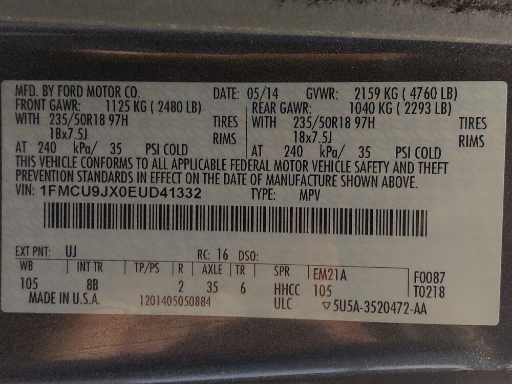 2014 Ford Escape in Houston, TX 77060 - 18108575 33