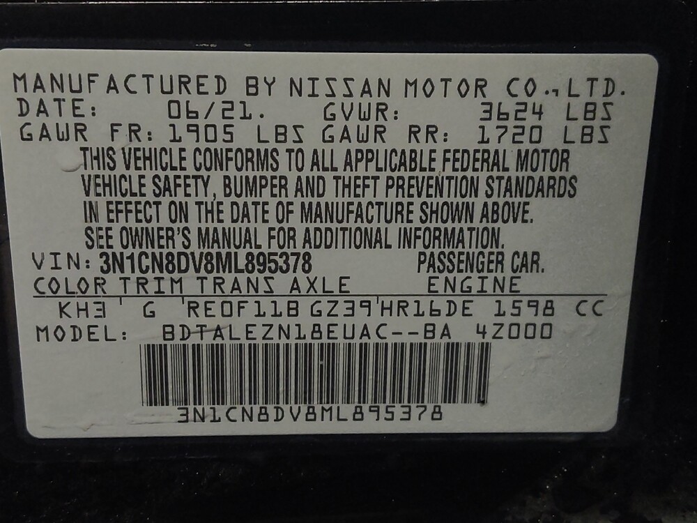 2021 Nissan Versa in Live Oak, TX 78233 - 18108578 33