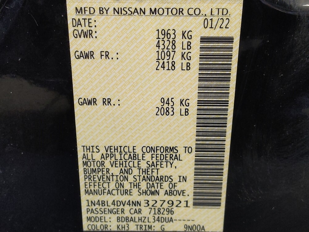 2022 Nissan Altima in San Antonio, TX 78238 - 18108584 33