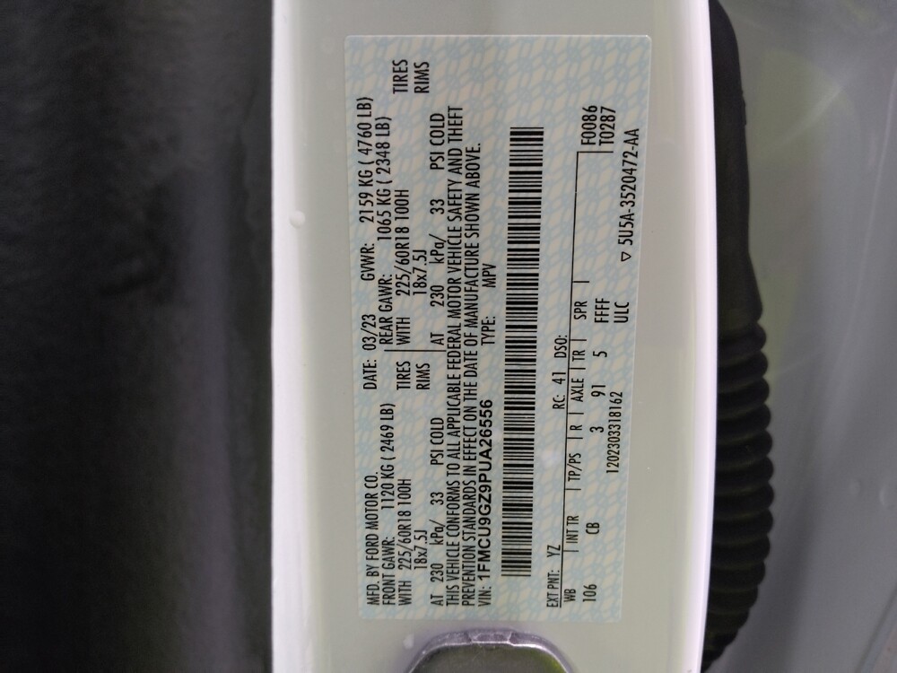 2023 Ford Escape in Columbus, OH 43231 - 18108593 33