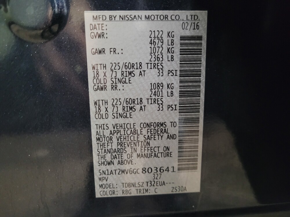 2016 Nissan Rogue in Glen Burnie, MD 21061 - 18108624 33