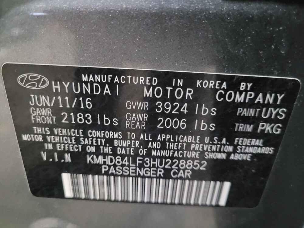 2017 Hyundai Elantra in New Castle, DE 19720 - 18108626 33