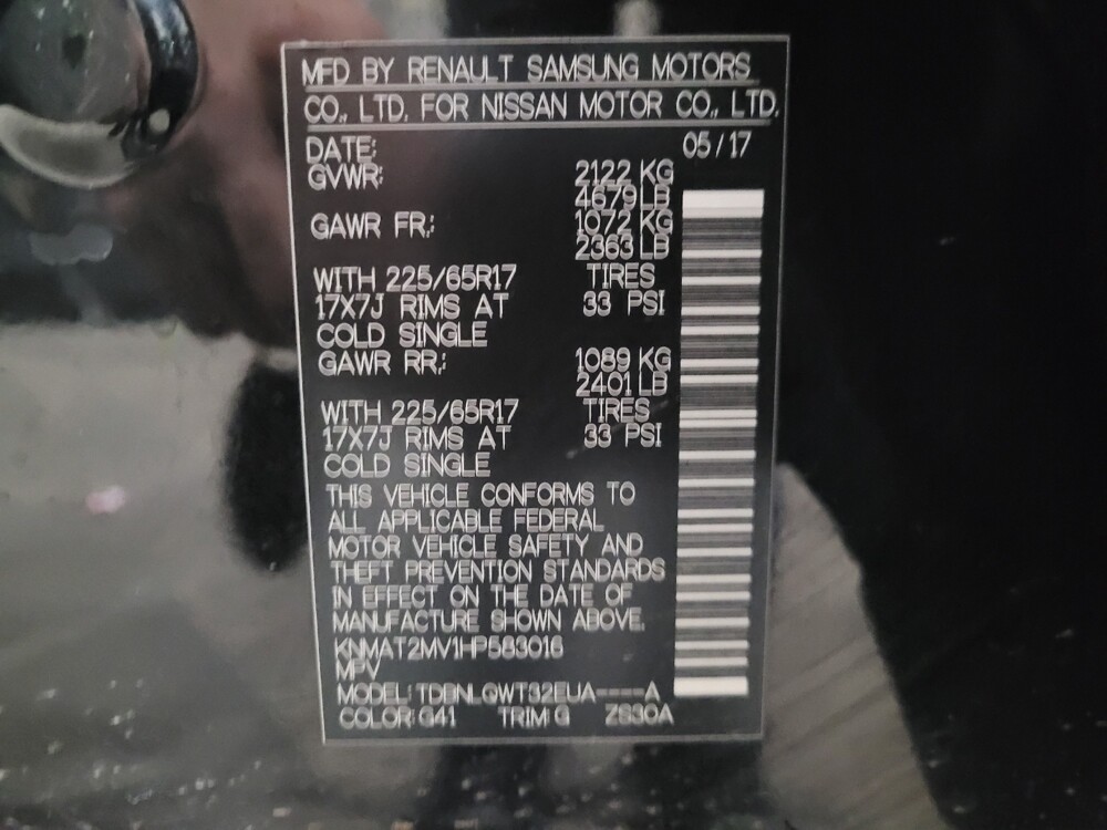 2017 Nissan Rogue in Owings Mills, MD 21117 - 18108636 33