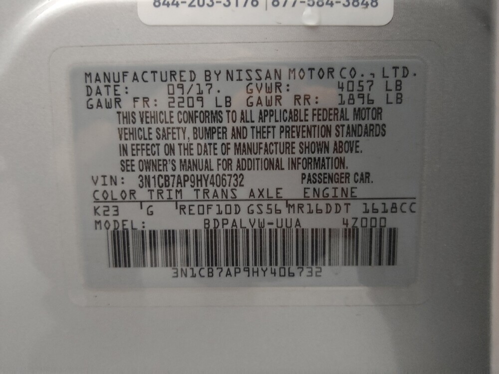 2017 Nissan Sentra in Independence, MO 64055 - 18108651 33