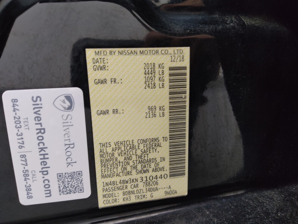 2019 Nissan Altima in Gladstone, MO 64118 - 18108655 33