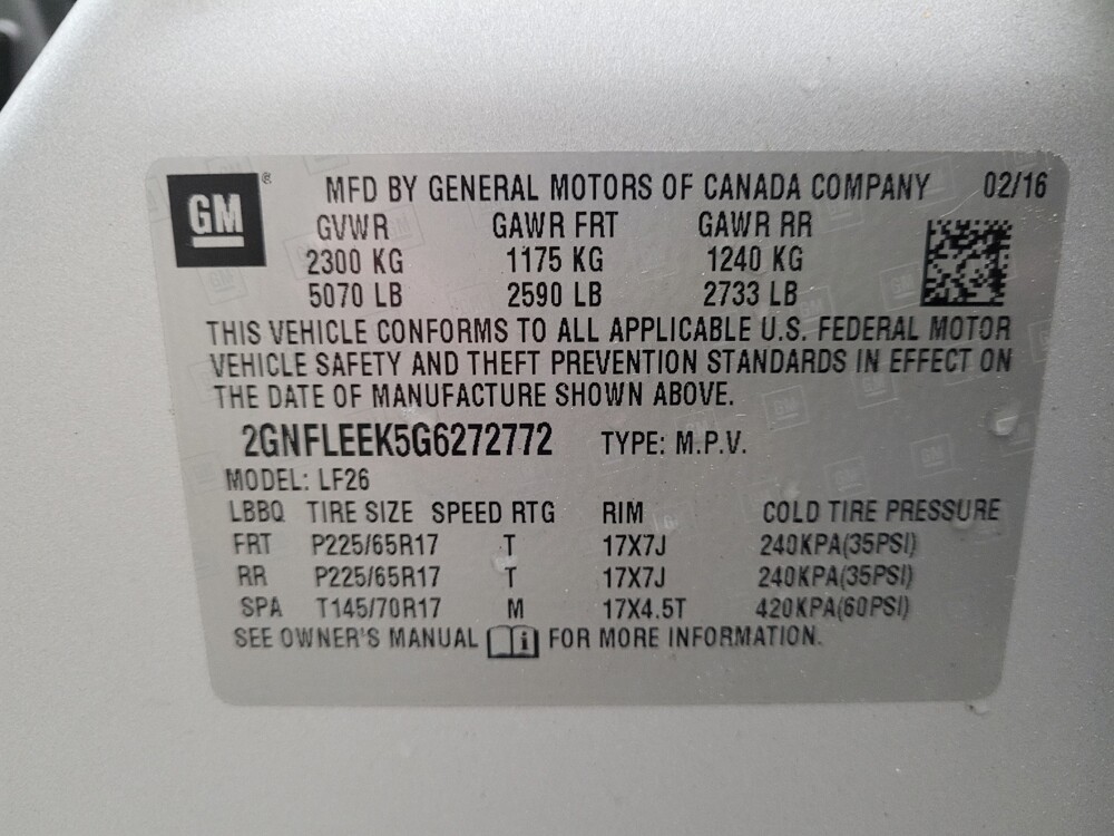 2016 Chevrolet Equinox in St. Louis, MO 63125 - 18108669 33