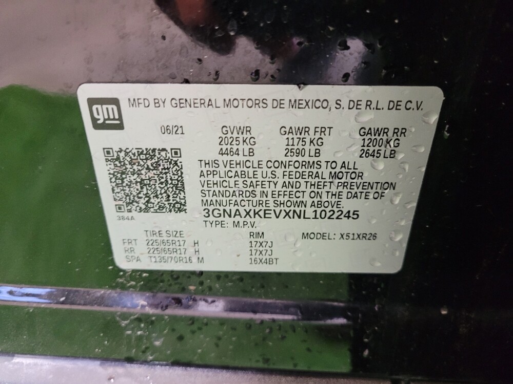 2022 Chevrolet Equinox in Ft Wayne, IN 46805 - 18108688 33