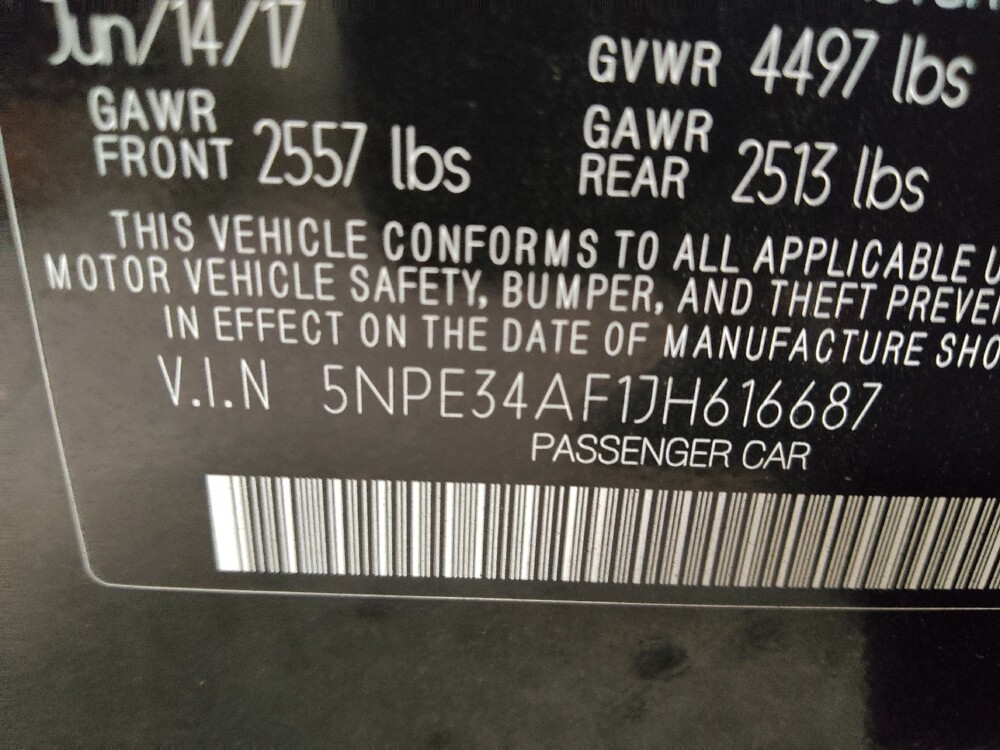 2018 Hyundai Sonata in Union City, GA 30291 - 18108691 33