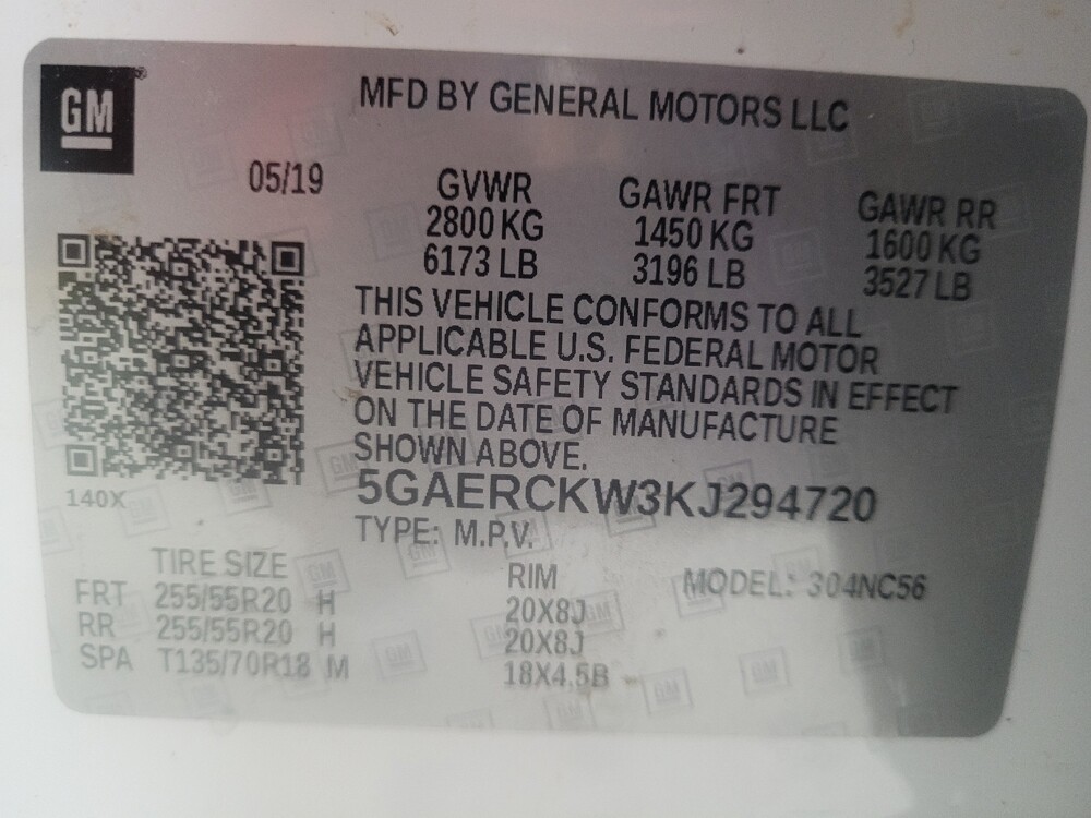 2019 Buick Enclave in Union City, GA 30291 - 18108692 33