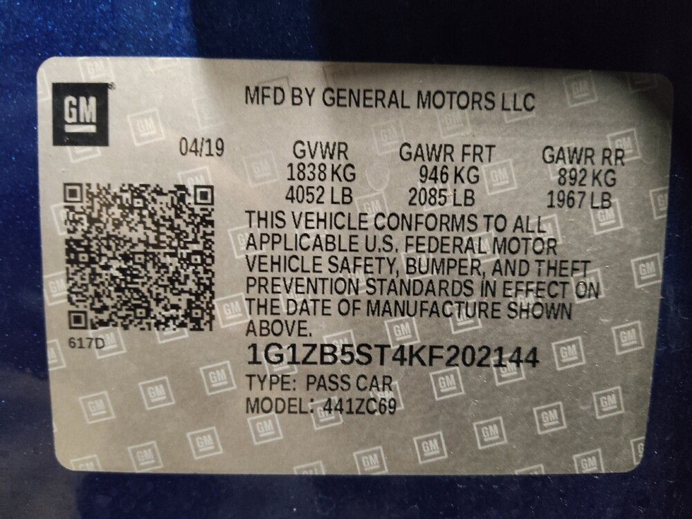 2019 Chevrolet Malibu in Orlando, FL 32808 - 18108724 33