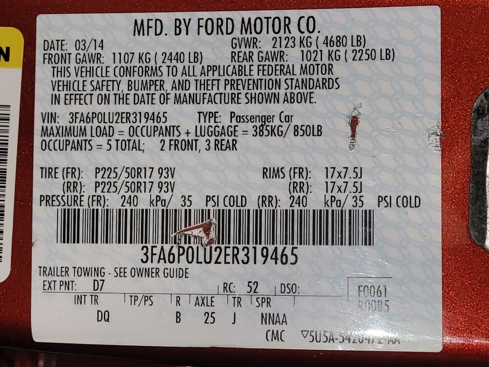 2014 Ford Fusion in West Palm Beach, FL 33409 - 18108732 33