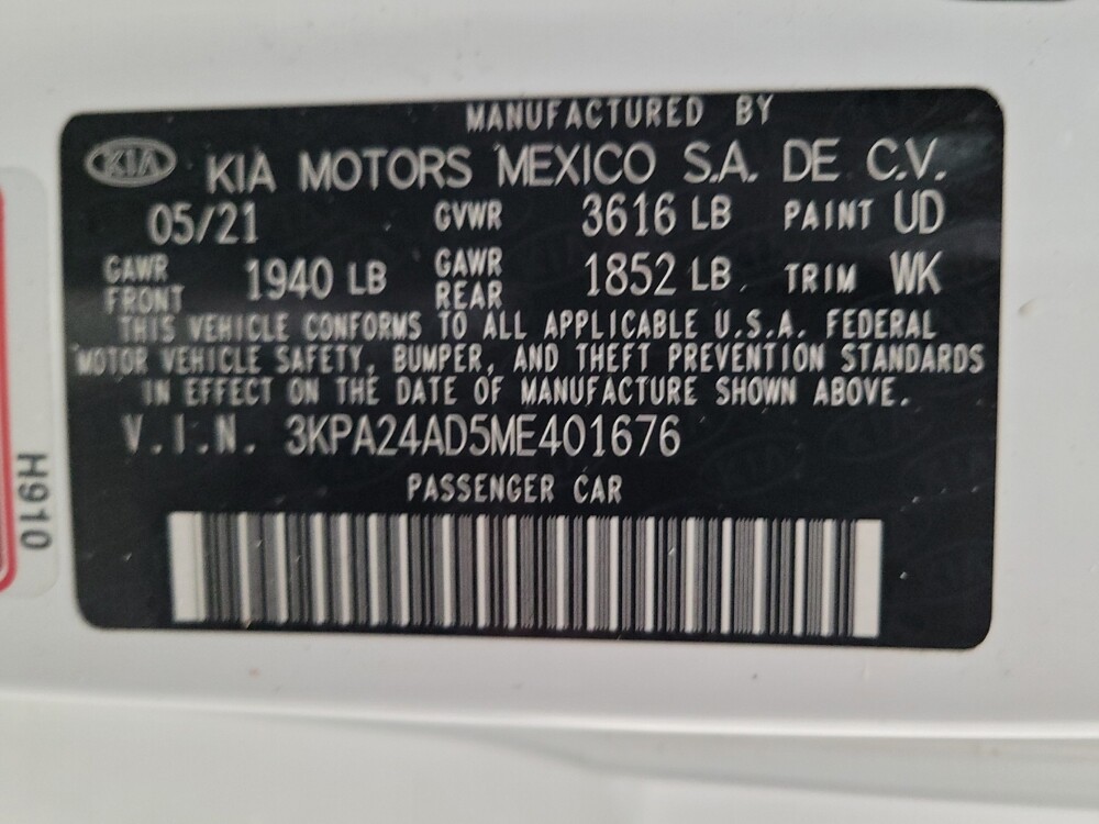 2021 Kia Rio in Riverside, CA 92504 - 18108757 33